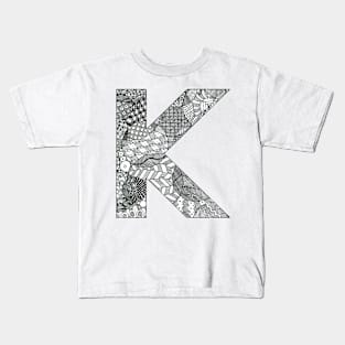 Zentangle K Kids T-Shirt